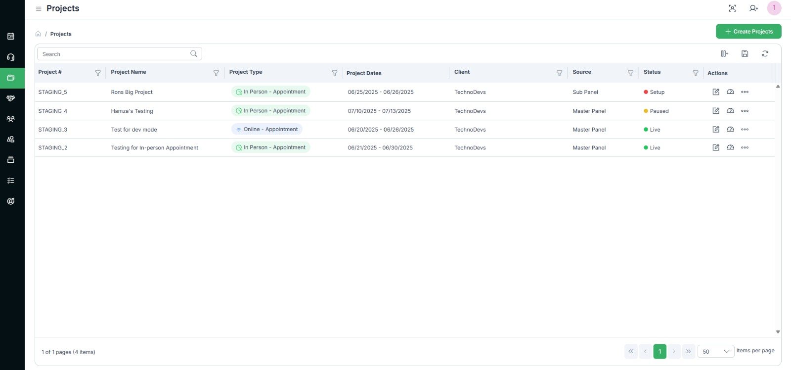 Mars Research Check-In Platform interface screenshot