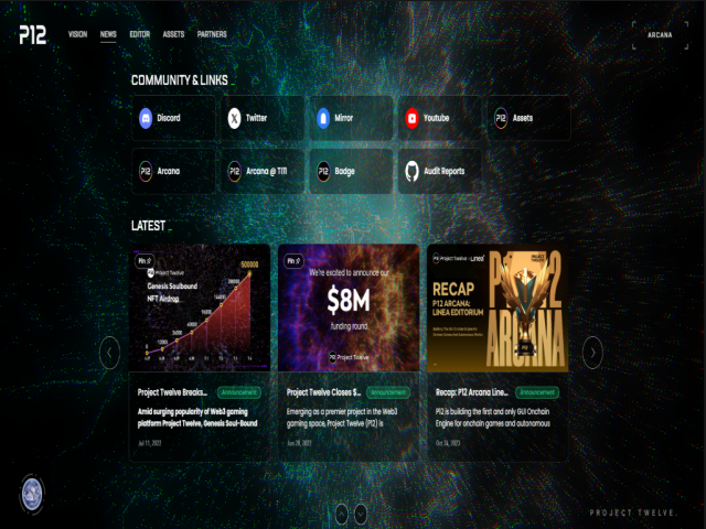 Animated WebGL brand loader and entry screen